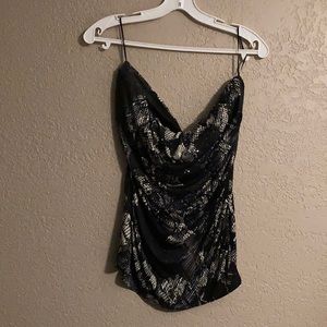 Strapless size large top